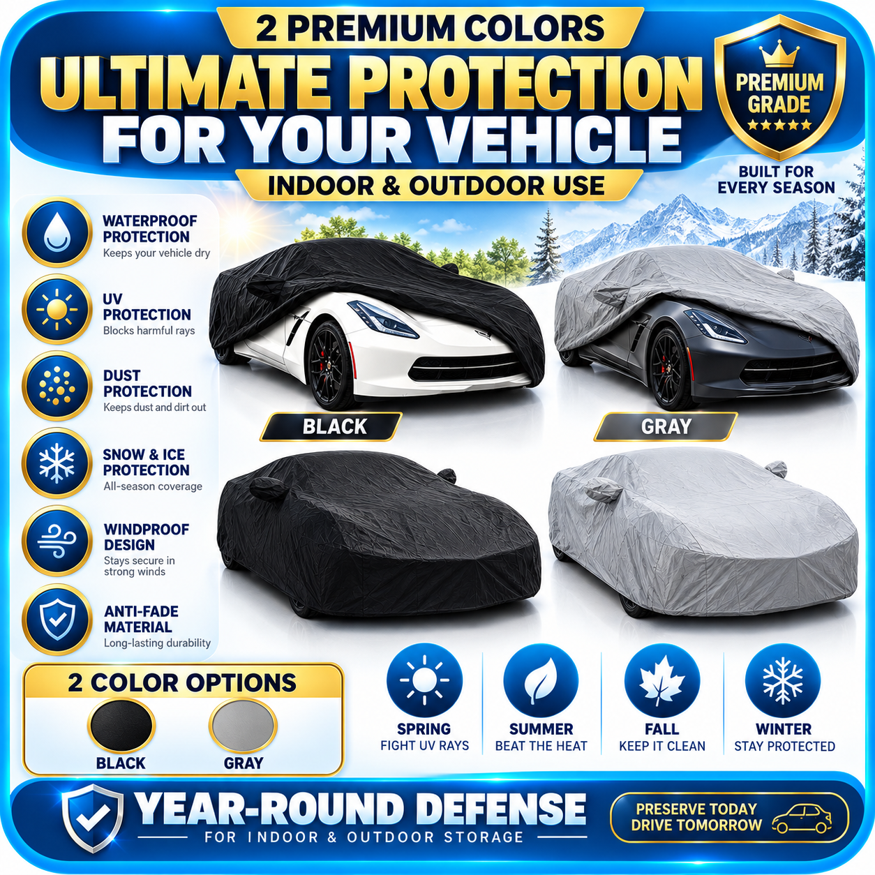 Car cover additional details