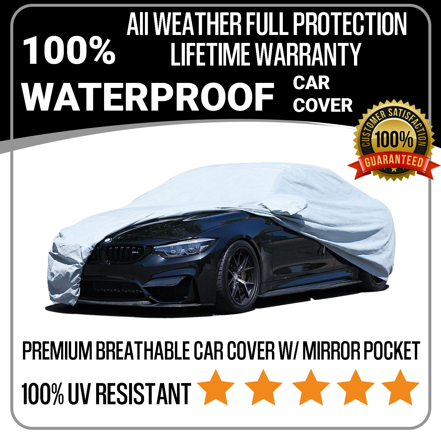 Waterproof Premium Car Cover For 2012 2013 2014 2015 2016 2017 AUDI A6 S6  sedan